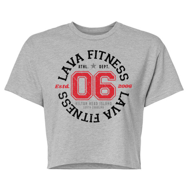 VINTAGE STAMP - WOMEN'S CROP T-SHIRT - $SL1LCZ$ Thumbnail