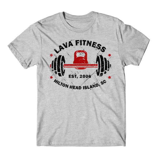 VINTAGE BARBELL & KETTLEBELL - T-SHIRT - $V8B3KM$ Thumbnail